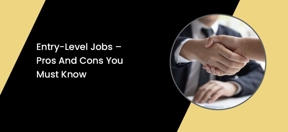 ntry-Level Jobs – Pros And Cons You Must Know